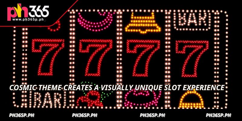 Cosmic theme creates a visually unique slot experience