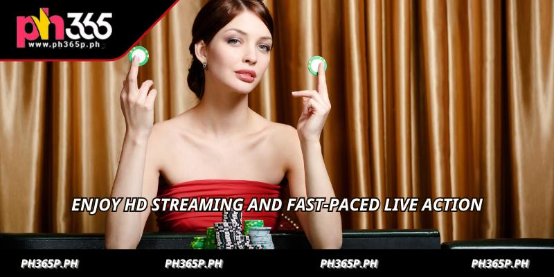 Enjoy HD streaming and fast-paced live action