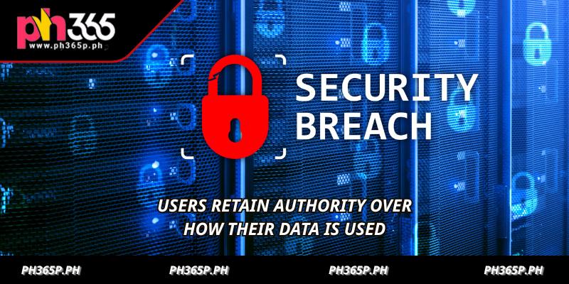 Users retain authority over how their data is used