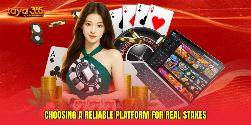 Choosing a reliable platform for real stakes