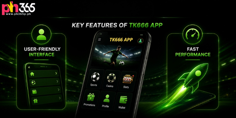 Key Features of TK666 App