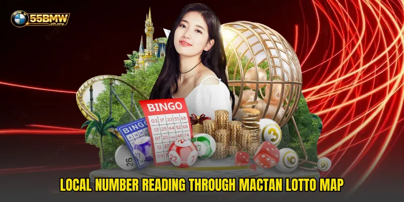 Local number reading through Mactan Lotto Map